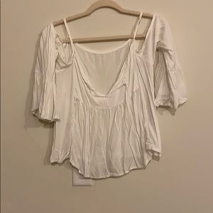 Off the shoulder shirt